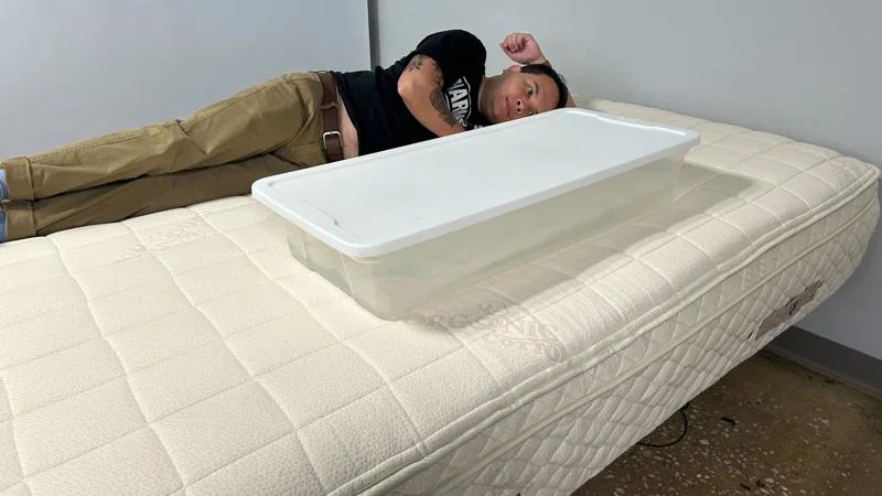 Ripple test on the PlushBeds Botanical Bliss Mattress