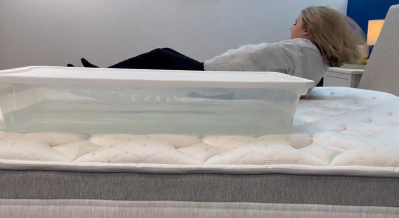 Ripple test on the Helix Plus Mattress