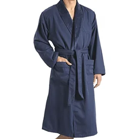 Monarch/Cypress Plush Lined Microfiber Spa Robe Monarch/Cypress Plush Lined Microfiber Spa Robe