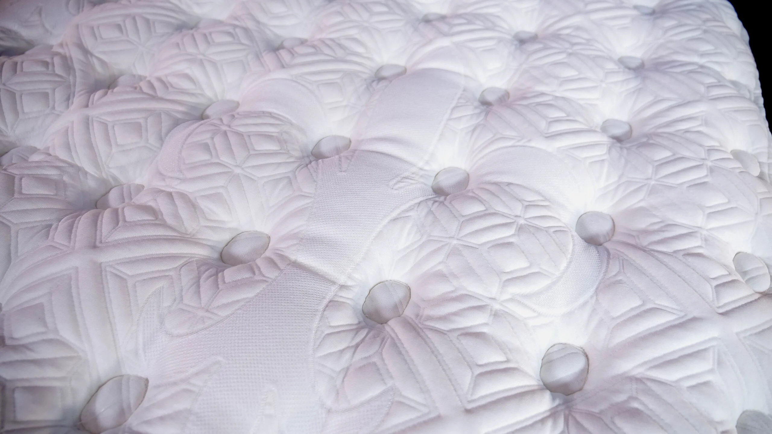 Cover on the Stearns & Foster Kirkland Signature Lakeridge Mattress