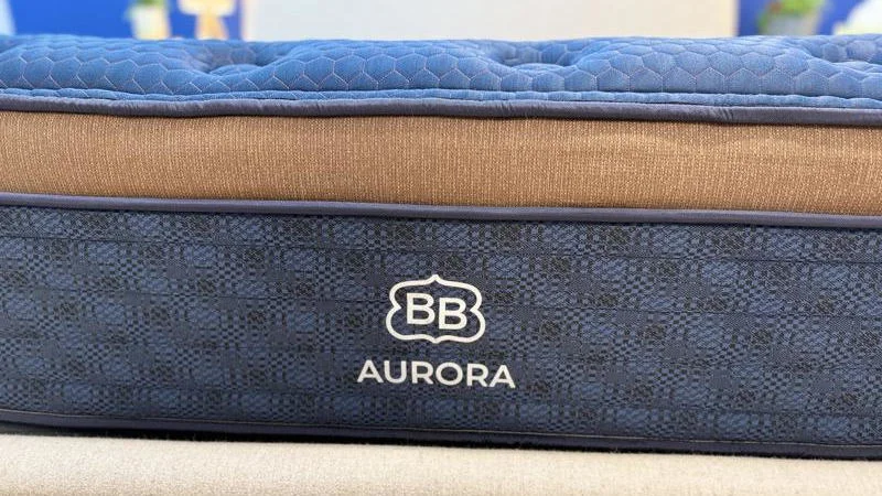 Logo on the Brooklyn Bedding Aurora Luxe