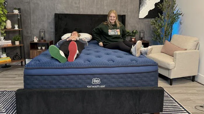 Partner test on the Brooklyn Bedding Signature Hybrid Mattress