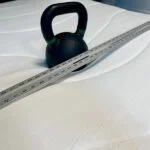 Sinkage test on the Linenspa 8-inch Hybrid Mattress