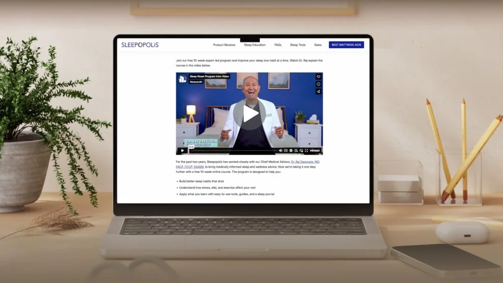 Introducing The Sleep Reset: A 10-Week Sleep Course