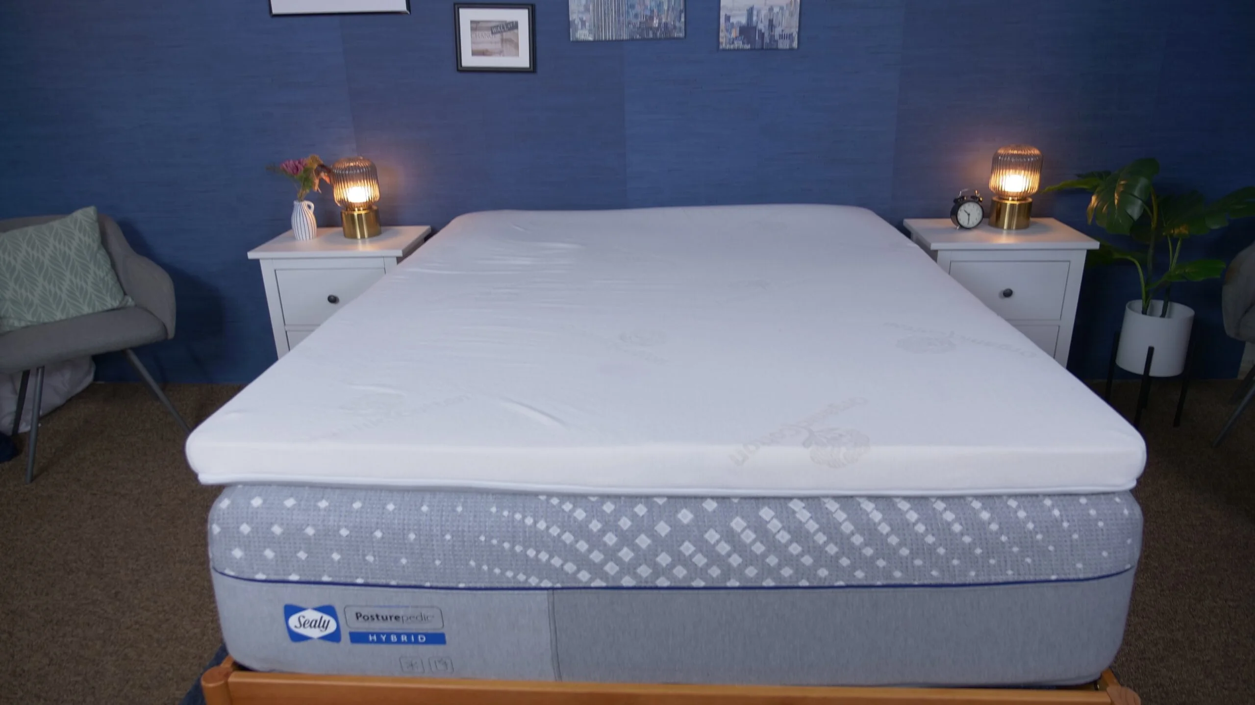 Brooklyn Bedding Talalay Latex Topper