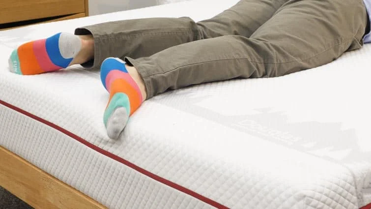 Stomach sleeping on the Douglas mattress