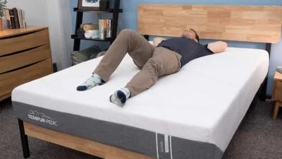 Tempur Cloud Back Sleeping