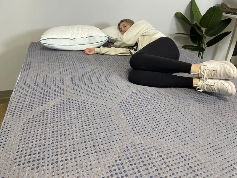 Side-Sleeping on a Brooklyn Bedding Copperflex 201 Mattress Topper